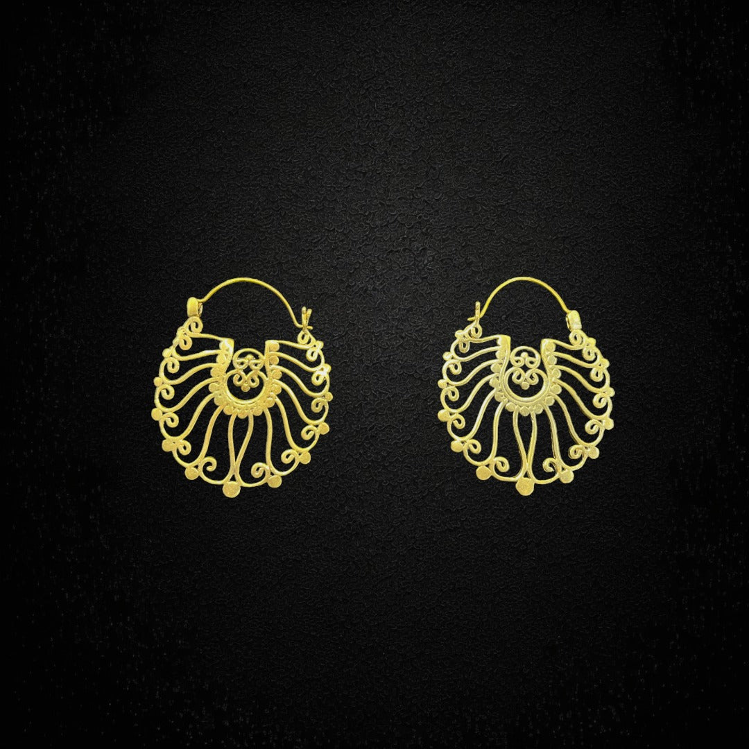 boucles doreilles mandala